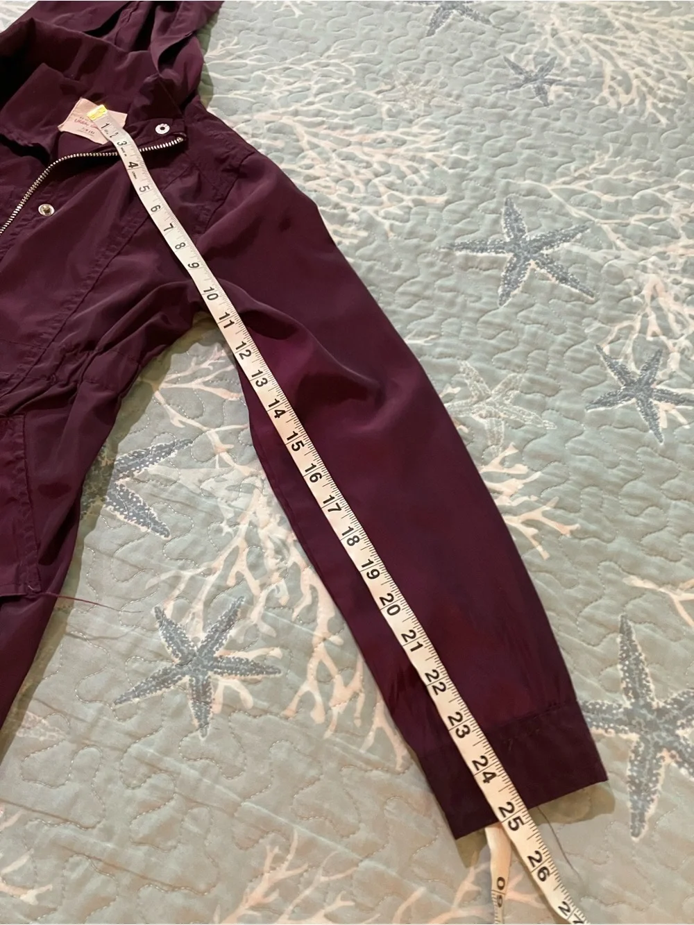 Kelly by 26 International Utility Collection girls size 7/8 3/4 length jacket